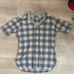 vintage pendleton men’s button-up